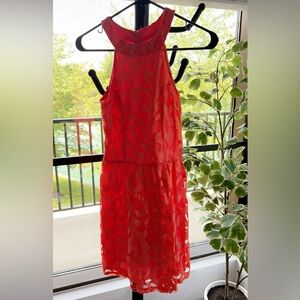 Small, cute, coral dress, worn once